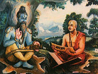 Vyasa instructing Narada