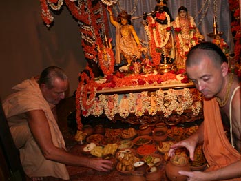 Offering to Mahaprabhu