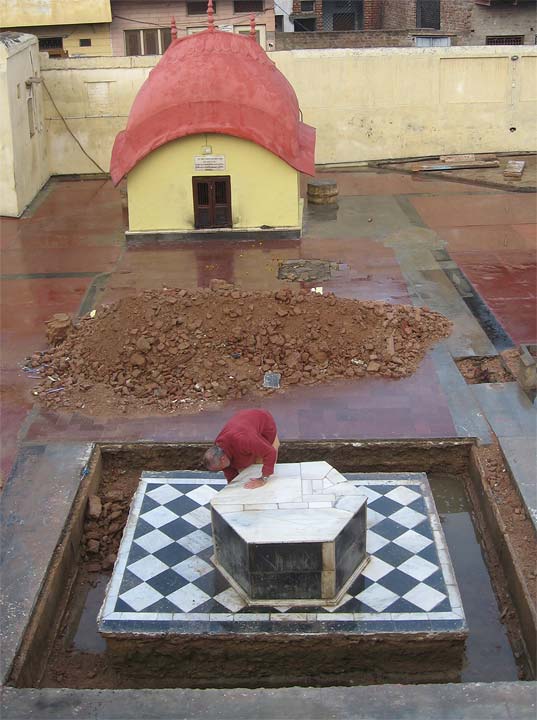 Rupa Goswami Samadhi Reconstruction