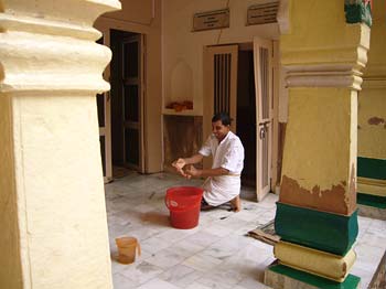 Temple Cleaning
