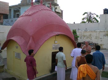 Rupa Goswami Bhajana Kutira  Reconstruction - Before