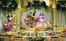 Gaura-Radha-Radhanatha at Iskcon Durban South Africa