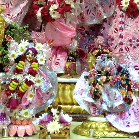 Small Gaura-Radha-Govinda in New York