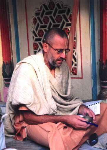 Guru Maharaja in Vrindavan
