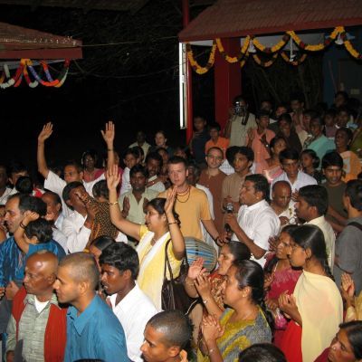 Janmastami 2009, Govindaji Gardens
