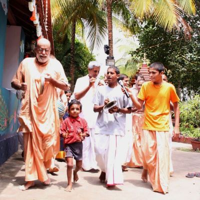 Janmastami 2009, Govindaji Gardens