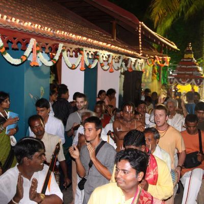 Janmastami 2009, Govindaji Gardens