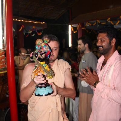 Janmastami 2009, Govindaji Gardens