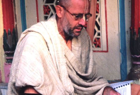 Guru Maharaja in Vrindavan