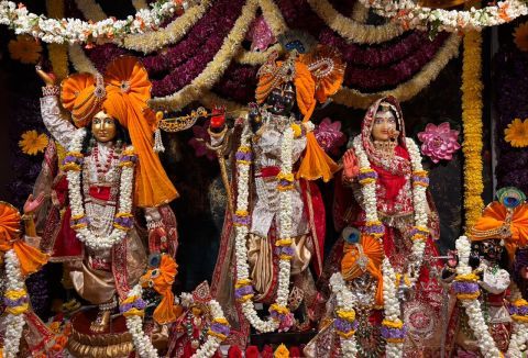 Gaura Radha Madhava deities