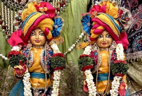 Sri Sri Gaur Gadadhar of Govindaji Gardens