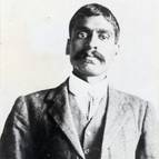 Srila Bhaktivinoda Thakura as a young man in suit