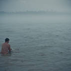Bathing in Ganga at Rishikesh