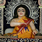 Deity of Advaita at Haridasa Thakura's Samadhi