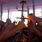 Glorifying the Arati Lamp offered During Guru Puja