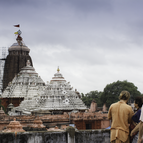 Gaura Gopala & Jagadisvara Taking Darsana of the Jagannatha Temple