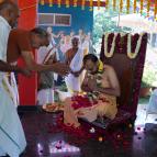 Acceptance ceremony of Sripada Bhakti Vallabha Yati Maharaja as the Sevaite acharya of Govindaji Gardens - Photo 