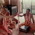 Gaura Purnima 1986, Hawai, Swami B.G Narasingha giving sannyasa initiation