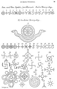 Denmark Bronze Age Symbols