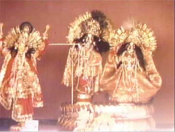 Gaura-Radha-Madhava in Mayapura