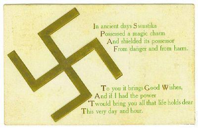 Postcard Swastika