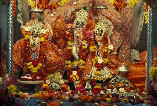 Gaura Radha-Madhava las Deidades originales de Srila Prabuphada