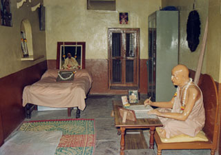 Prabhupada at Radha Damodar